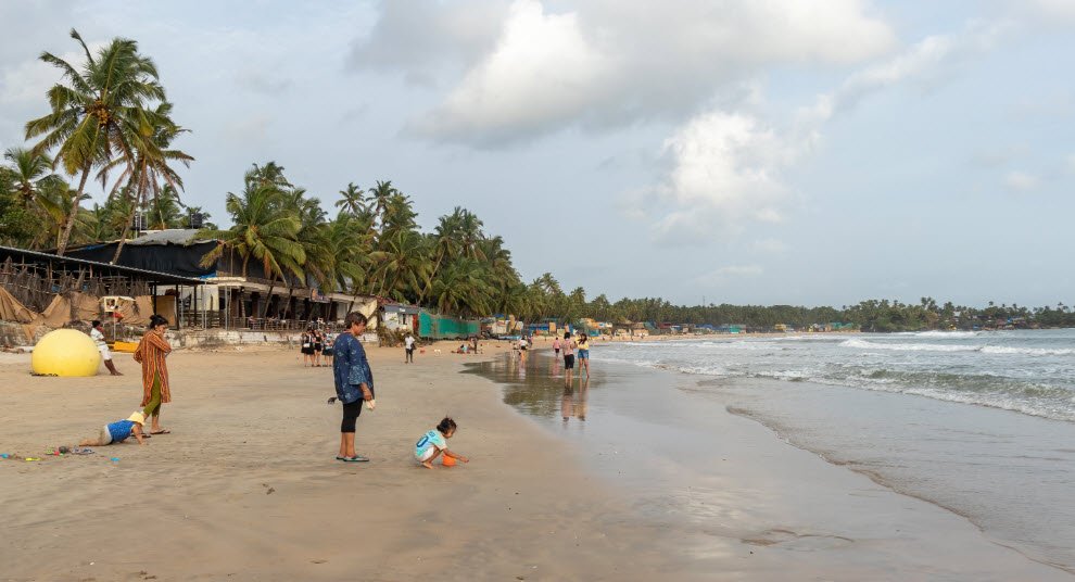 Polem Beach, Goa, India